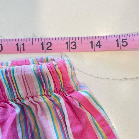 Sweet Tart Y2K Candy-Striped Pink Cotton Lounge PJ Shorts – Size S - Picture 8 of 11